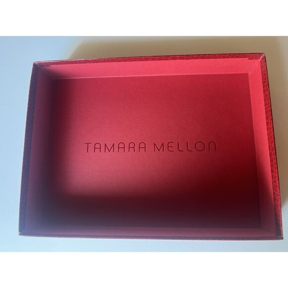 Tamara Mellon Stark High Heel Ankle Booties black designer in box 9.5 moto - Picture 4 of 16